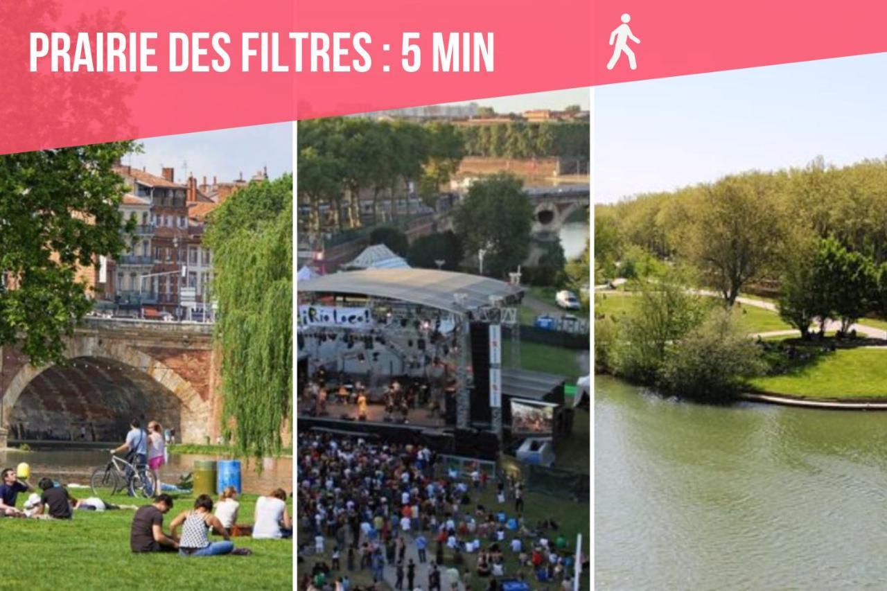 Expat Renting - Le Bistrot - St Cyprien - Parking Apartment Toulouse Luaran gambar